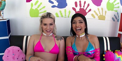 ALL ANAL Anal adventures with Aaliyah and Abigail with Aaliyah Hadid