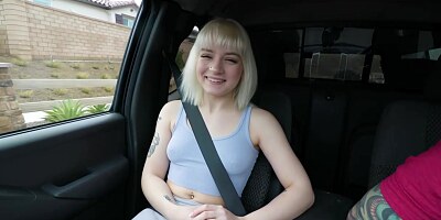 Sweet blonde babe, Naomi Nash went to a porn video casting and got fucked better than ever