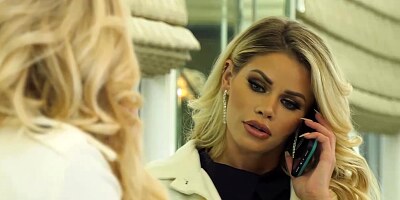 High class prostitute, Jessa Rhodes got down and dirty with two wealthy guys, at the same time