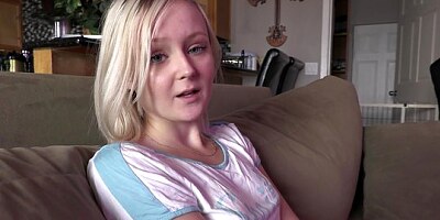 The young beauty has agreed to shoot homemade porn on camera...