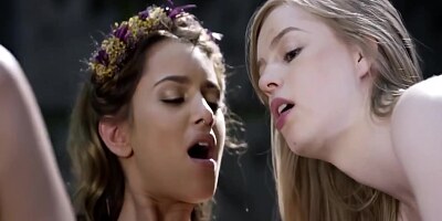 Uma Jolie In Lesbian Maiden Sex