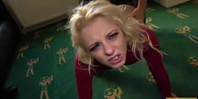 April Paisley got gagged and fucked the way she always wanted, until she had an orgasm