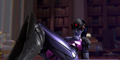 This Overwatch 3D Widowmaker with Cool Body Loves a Hug