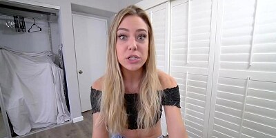 Avery Sucked Tonys cock to get some money to start her