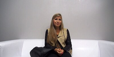 CZECHCASTING - Cute Young 21yo Girl is not Sure about Hard infront of Camera