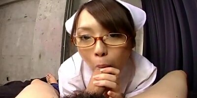Sexy japanese nurse Yuri Kousaka sucking part3