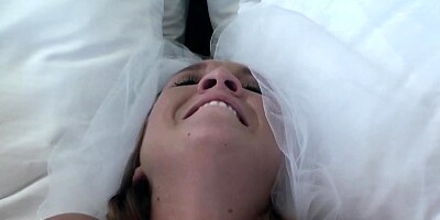 A chick removes the veil and then she gets fucked hard