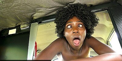 Fake Taxi – African Ebony Queen Rides a huge thick cock