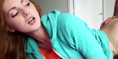 Sexy Redhead Teen Natalie Lust Gets Cock