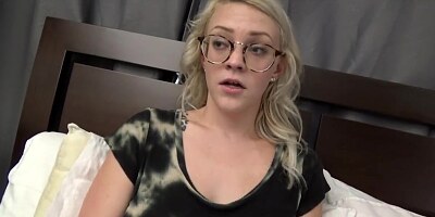 Thick Blonde Sister needs Stepbrother's Cum - Sunny Hart - Family Therapy