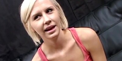 After enjoying pussy eating treatment, the blonde darling ended up having sodomy session