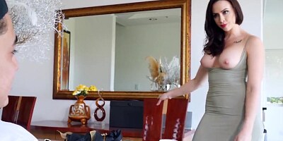 BANGBROS - Horny Cougar Chanel Preston Fucks StepDaughter's Big Dick BF