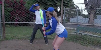 Softball Dick down Daughterswap