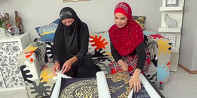 Muslim Babe Fucks for Posters