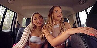 Abella Danger and Scarlett Fall in Ride Sharing