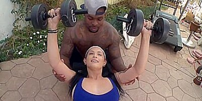 Rico Strong - She likes to work out with black dick