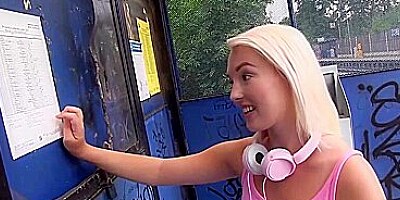 Lovita Fate in Teen picked up at railway station and fucked hard