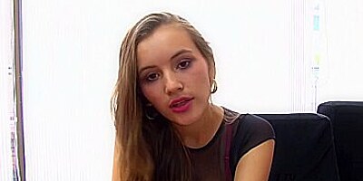 Slutty Colombian babe Sara Alvarez gets cum on tits in hot revenge fuck