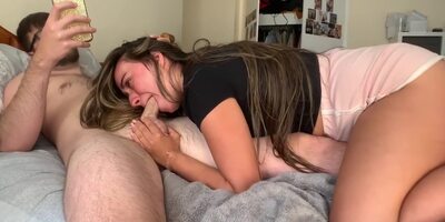 Boyfriend Makes My Fat Pussy Squirt & Then Cums All Over Me!