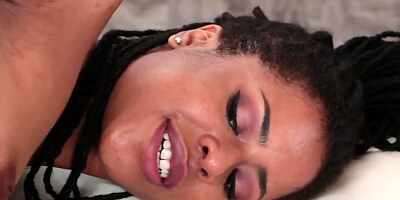 Ebony cooze is getting her butthole stretched out by her girlfriend