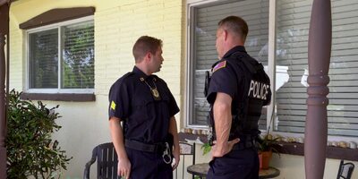 Teens Alex Kane and Mackenzie Mace get fucked by cops