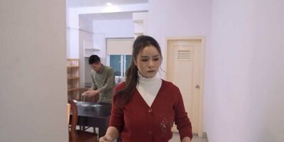 Asian stepsister gets fucked by her younger brother