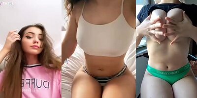 Compilation of 28 Instagram Onlyfans Chicks Bare Compete on Split Screen