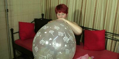Annadevot - Large transparent balloon blown up ...