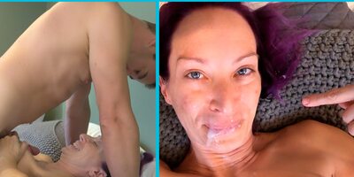 Happy New Year 2022 Facial And FIRST EVER Tit Fuck In New Bo