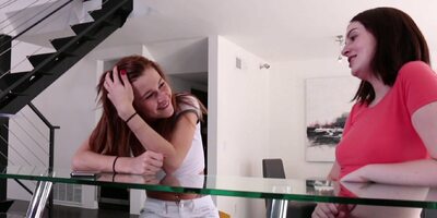 Stepsister love - Lesbian Teens Love to Eat Each Other Out