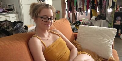 Petite teen Riley Star gets fucked rough and orgasms
