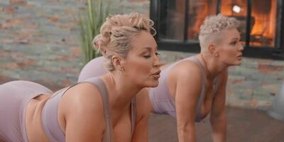 Fucking The MILF And Her Lookalike Trainer