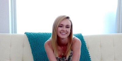 First porn scene of petite cutie with small tits