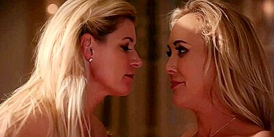 Brandi Love And India Summer - Mature Lesbians And Licking Passionately In Bed