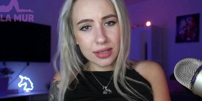 ASMR Your perverted stepsister makes you fuck her