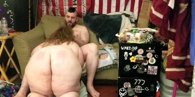 Vanilla Couch Sex . Chubby Couple