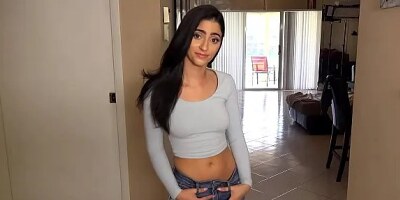 Brunette Jasmine Vega can't afford rent but she has other payment options