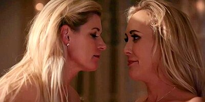 Mature Lesbians And Licking Passionately In Bed With India Summer And Brandi Love