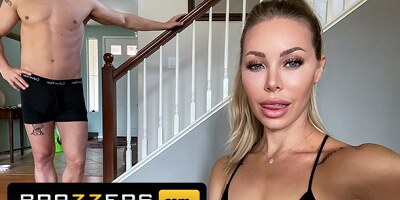 Brazzers - Stevie Blue Eyes Ripping Stunning Babe Nicole Aniston Tight Pussy