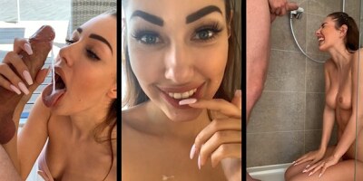 Sexy Beach Girl Loves Big Dick, Swallows Cum & Gets a Golden Shower - Shaiden Rogue