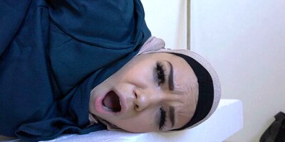 An awesome Muslim chick Sofia Lee fucked from behind
