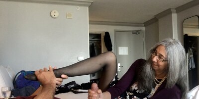 Homemade - Boy Caught Masturbating By Mom's Friend in Hotel!