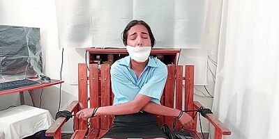 Nabbed Teenage Schoolgirl Bound And Gagged By Evil Bdsm