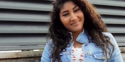 Curvy Latina lets stranger fuck her under the bridge