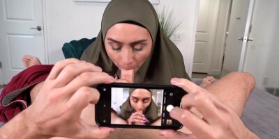 Lilly Hall In Hijab Stepmom Learns How To Pleasure