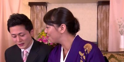 Ryouko Murakami and her stepson fucking in this hardcore video