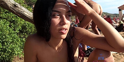 Maya Bijou In Had An Excellent Time At The Nude Beach