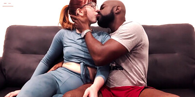 Thrillys Big Black Couch Redheaded Pawg Gets Creampied By Thrillmongers Bbc