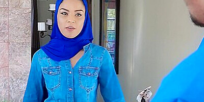 Maya Bijou In Movers Discover That Arab Hijab Teen Is A Freak