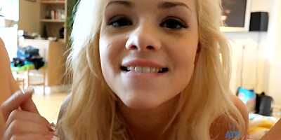 Horny Elsa Jean at point of view trailer